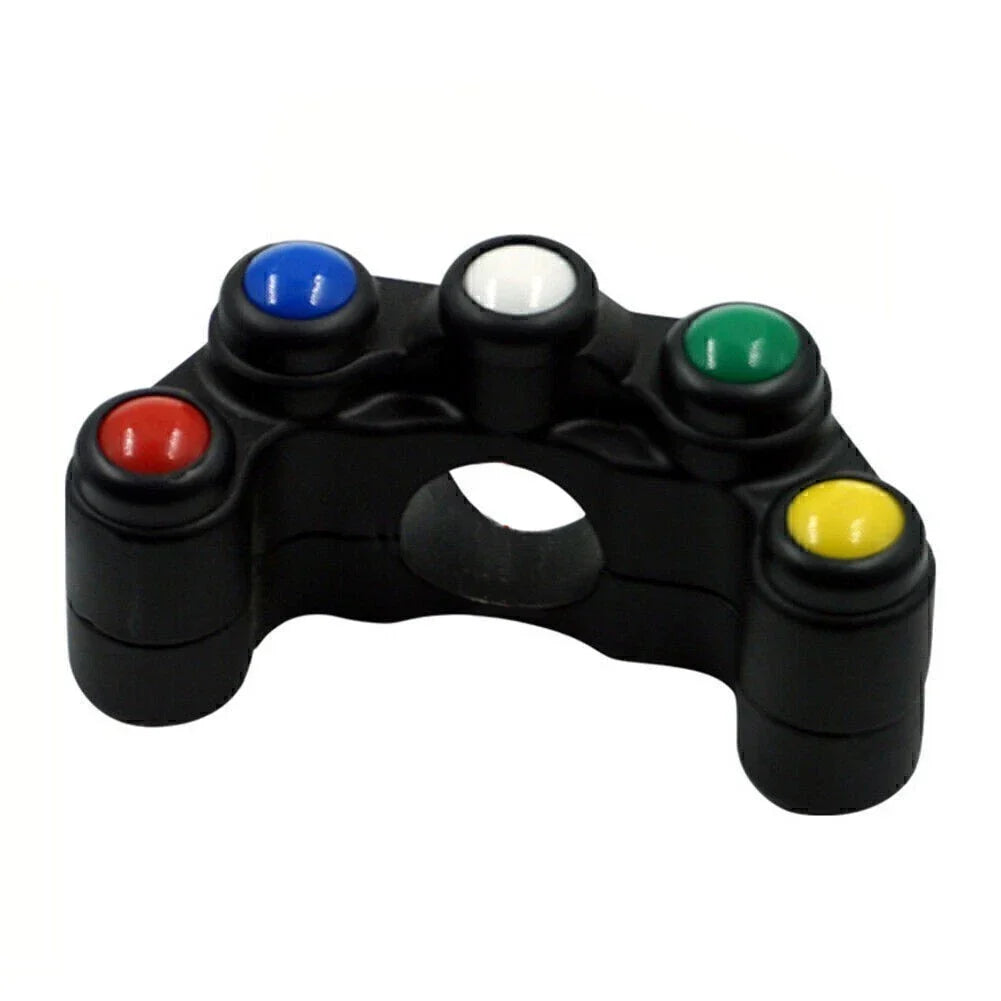 5 x Button Array Universal Handlebar Switch for Motorcycle (No Year Specified)