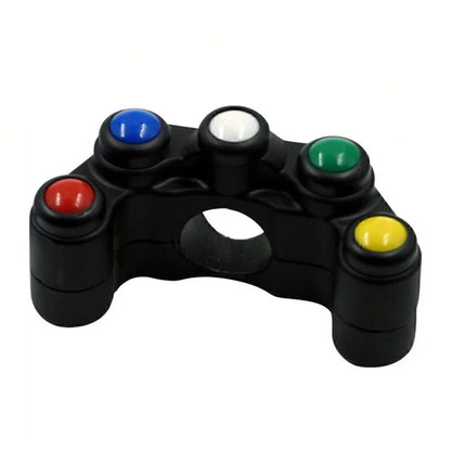 5 x Button Array Universal Handlebar Switch for Motorcycle (No Year Specified)