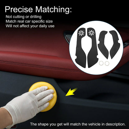 Car Door Anti Kick Pad Protector for Honda Accord 9th Gen (2014-2017) 1 Set