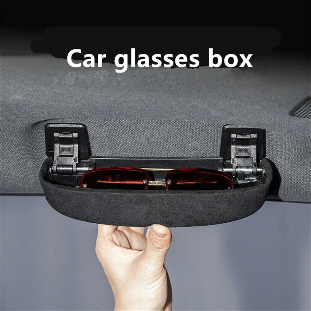 Black Glasses Storage Box for Toyota Land Cruiser Prado LC250 (2024-2025)