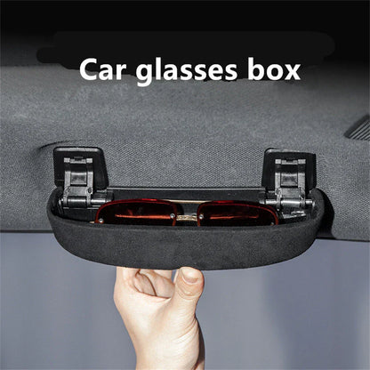 Black Glasses Storage Box for Toyota Land Cruiser Prado LC250 (2024-2025)