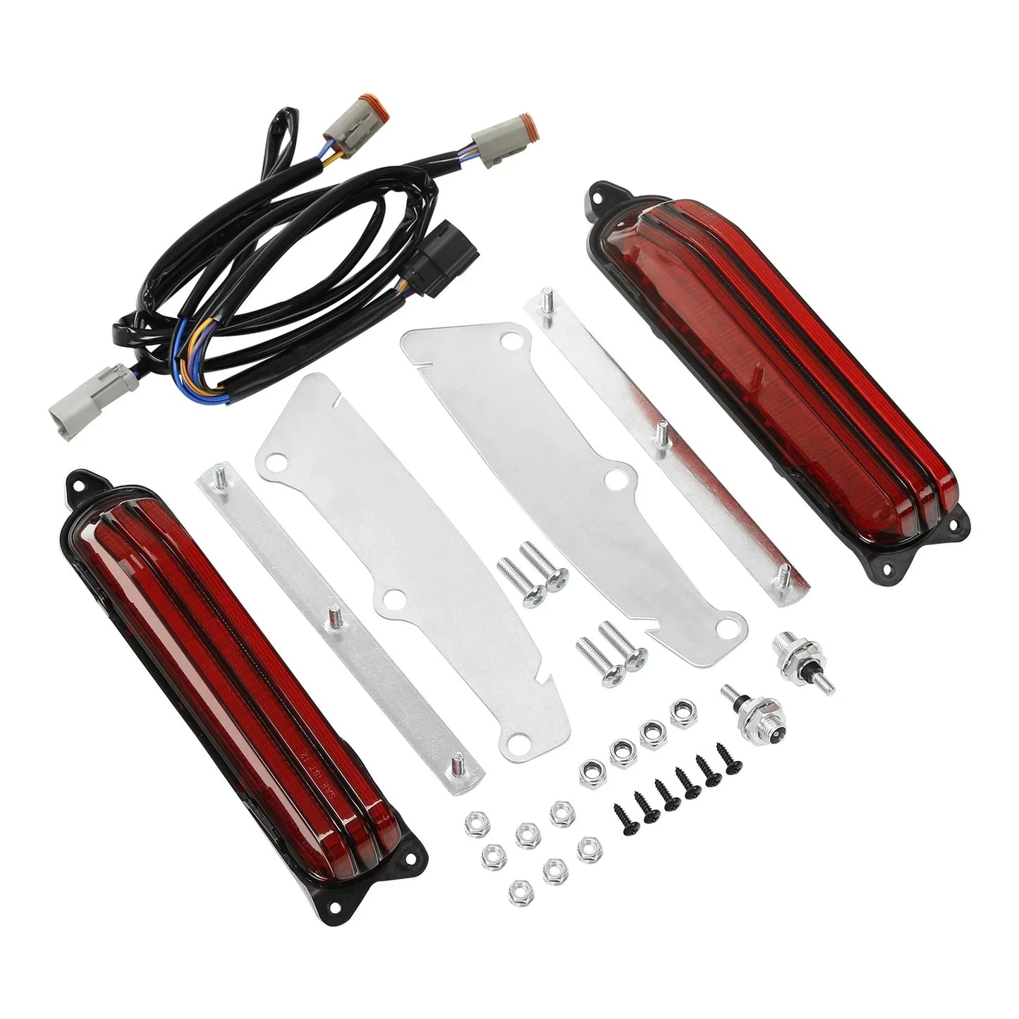 Rear Fender Fascia LED Brake Turn Tail Light for Harley Street Glide (14-24)