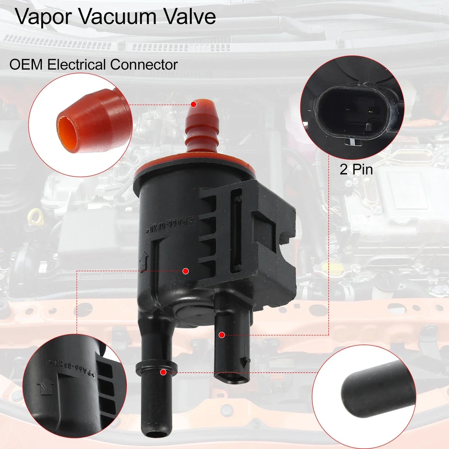 Vapor Canister Purge Valve for Dodge Ram ProMaster City Fiat (2015-2022)