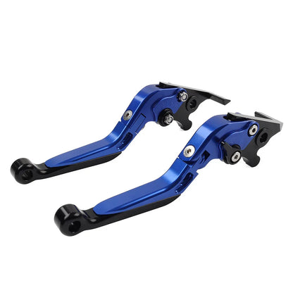 CNC Blue Extendable Brake Clutch Levers for Benelli TRK502/X BN302S (15-19)