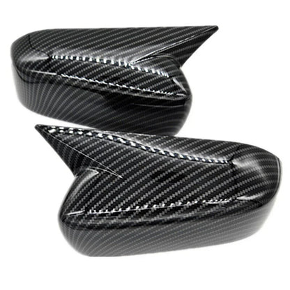 Carbon Fiber Black Side Mirror Covers for Honda Accord (2003-2007)