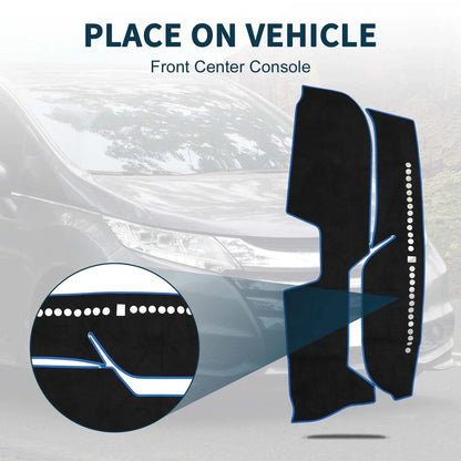 Dashboard Cover Mat for Honda FREED GB5/6/7/8 2016-2024 Protector Black Blue