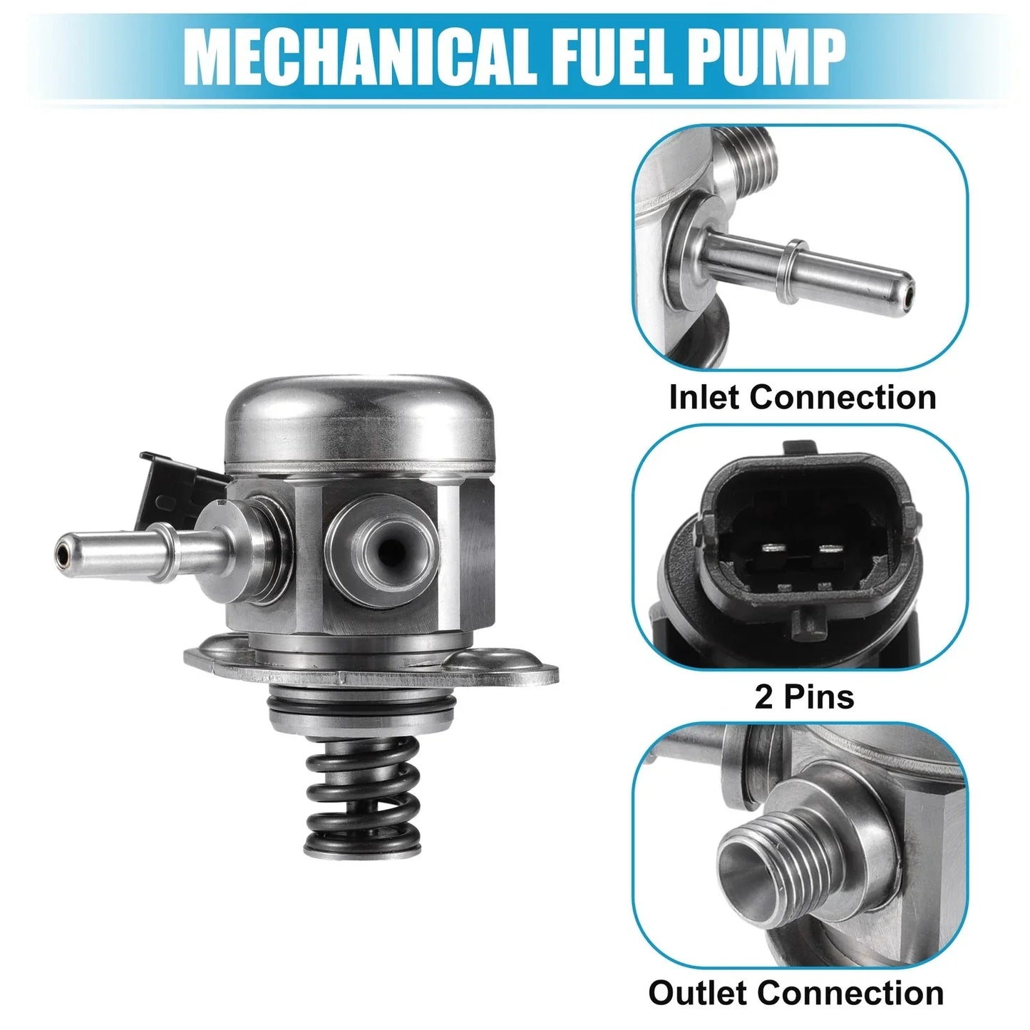 Fuel Pump for Hyundai Tucson (2018-2021) - Replacement Silver Tone