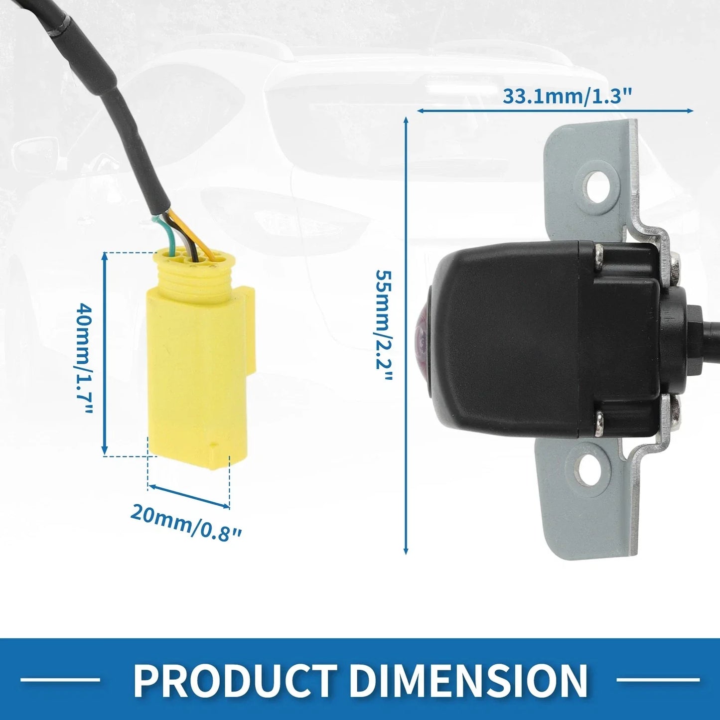 Rear View Park Assist Backup Camera for Hyundai Tucson IX35 (2010-2013)
