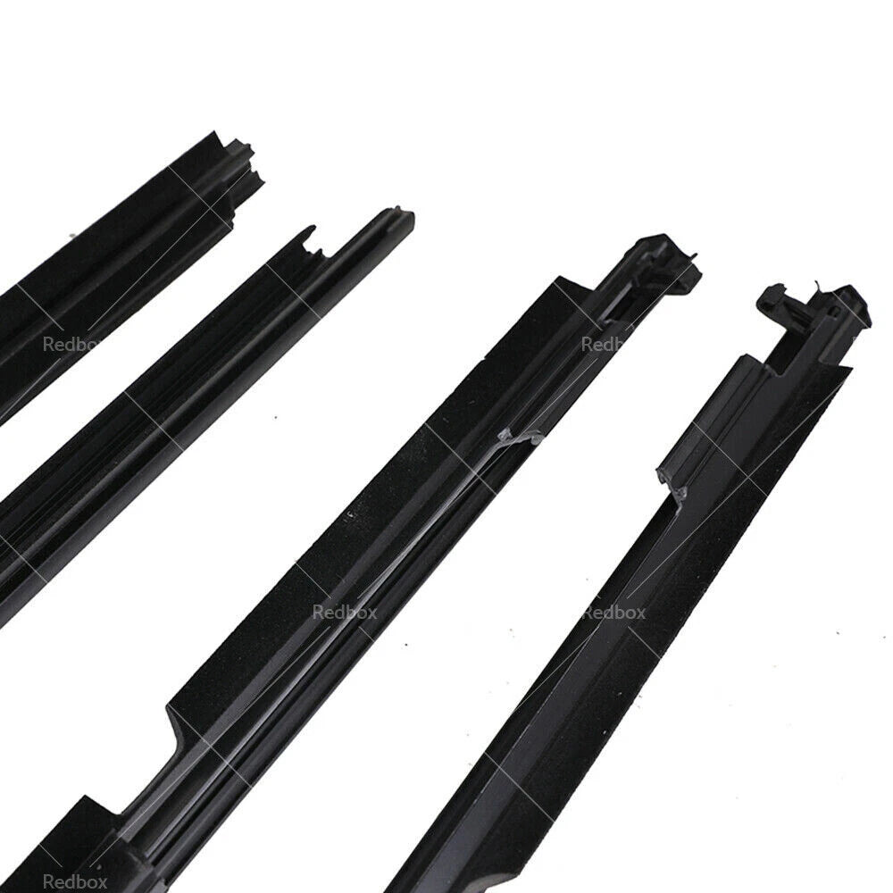 4x Door Glass Seal Weatherstrip for Toyota Landcruiser Prado (2003-2009)