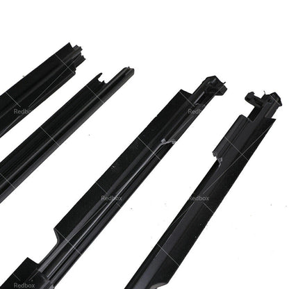 4x Door Glass Seal Weatherstrip for Toyota Landcruiser Prado (2003-2009)