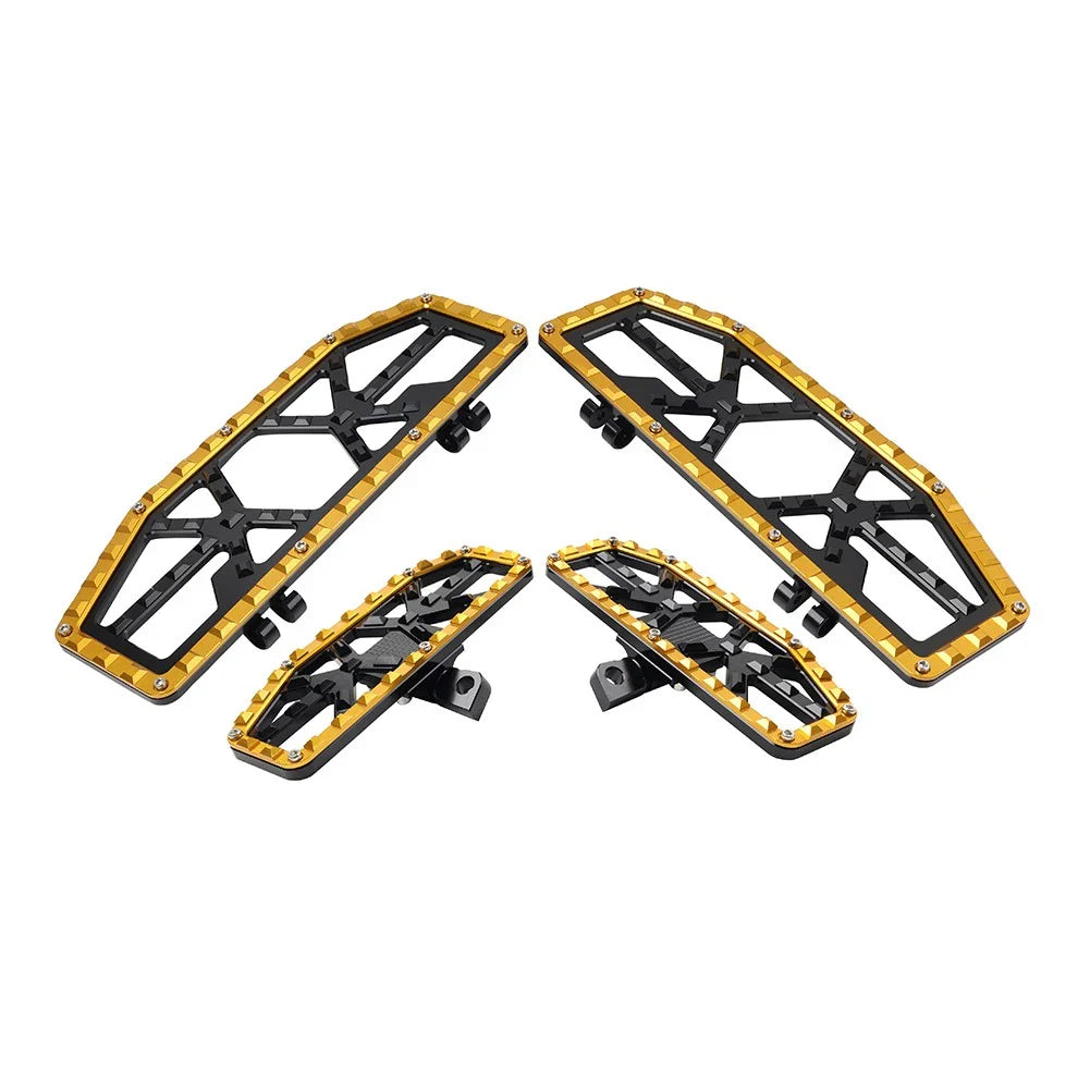 Driver Passenger Floorboard Foot Pegs for Harley Touring (1986-2023)