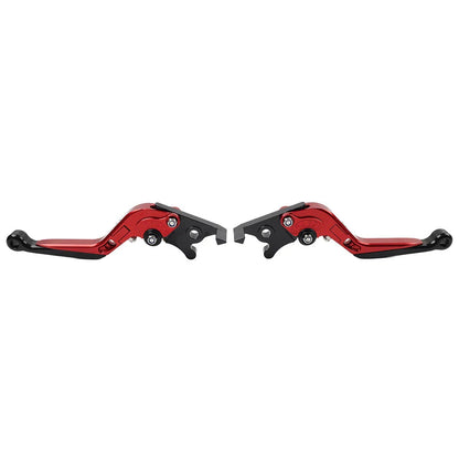 Red Extendable Brake Clutch Levers for BMW F800GS/Adventure, F800R (2008-2018)