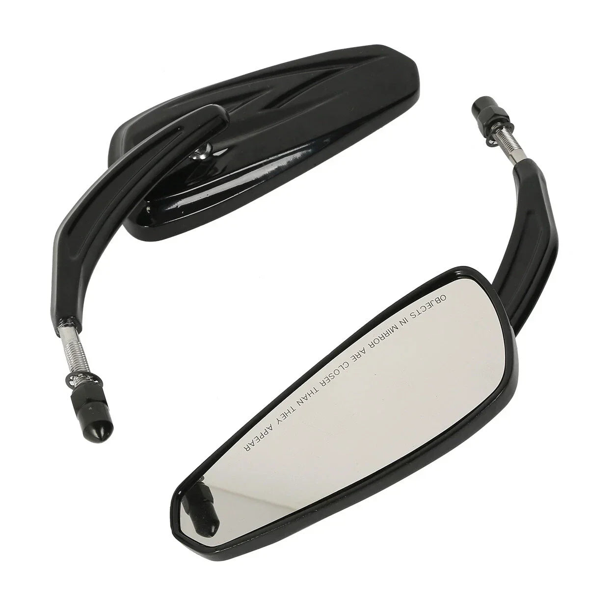 Pair Black Rear View Mirrors for Harley CVO Road Glide ST (2023-2024)
