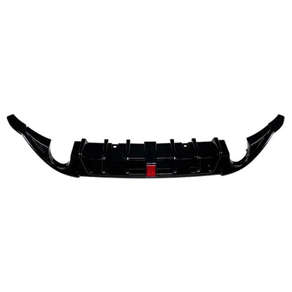Glossy Black Rear Bumper Protector Lip for VW Golf 7 GTD (2014-2017)