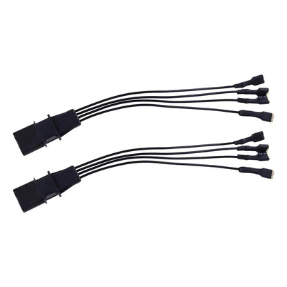 2 x 4-Pin Exterior Mirror Heater Function Plug Cable for BMW E90 F10 X5 X6 (2007-2013)