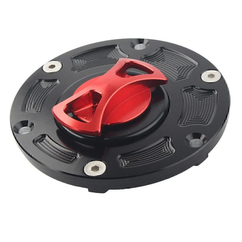 Aluminum Fuel Gas Tank Cap Cover for Kawasaki Ninja 250R EX250 (2008-2012)