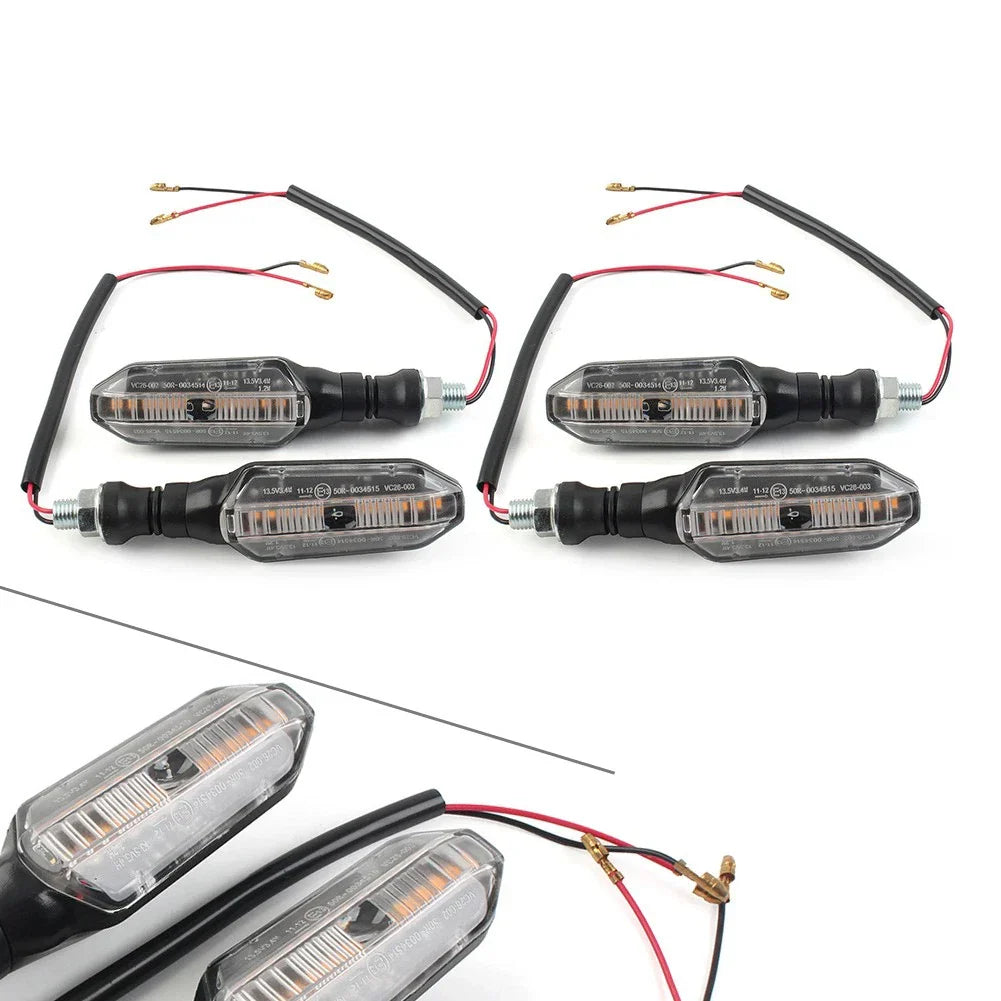 LED Turn Signal Blinkers for Kawasaki, Honda, Yamaha (4 pcs)