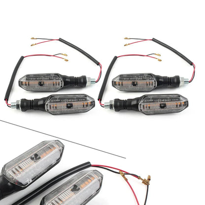 LED Turn Signal Blinkers for Kawasaki, Honda, Yamaha (4 pcs)