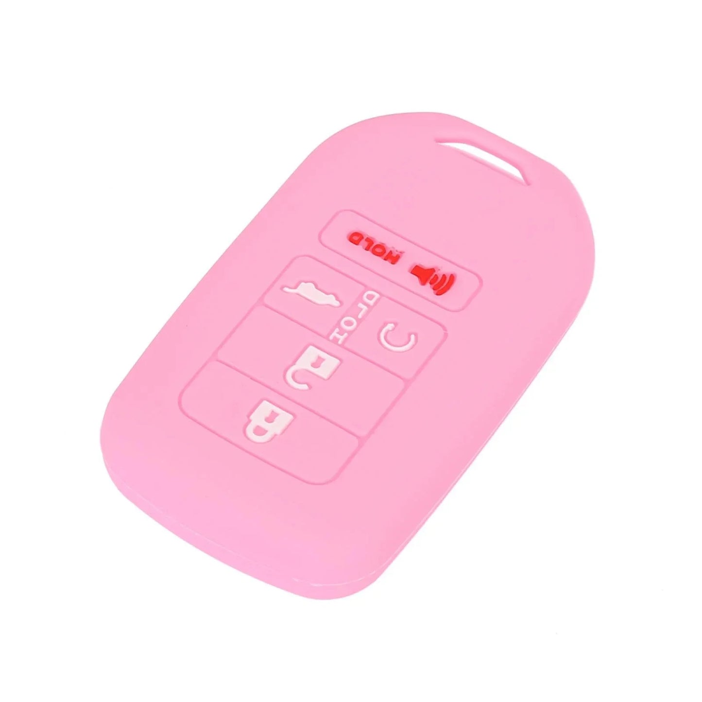5 x Button Key Fob Cover Case Pink for Honda Accord Civic CR-V (2016-2023)