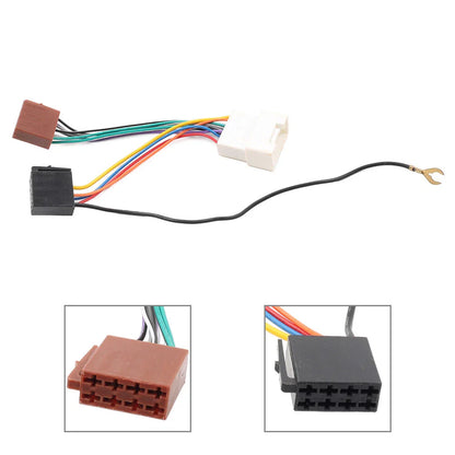Mitsubishi ISO Wiring Harness Stereo Radio Connector Adaptor