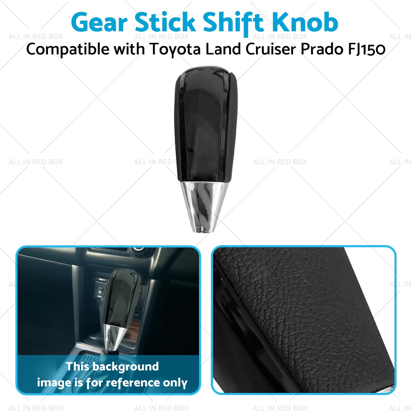 Black Gear Shift Knob for Land Cruiser Prado FJ150 (2002-2017)