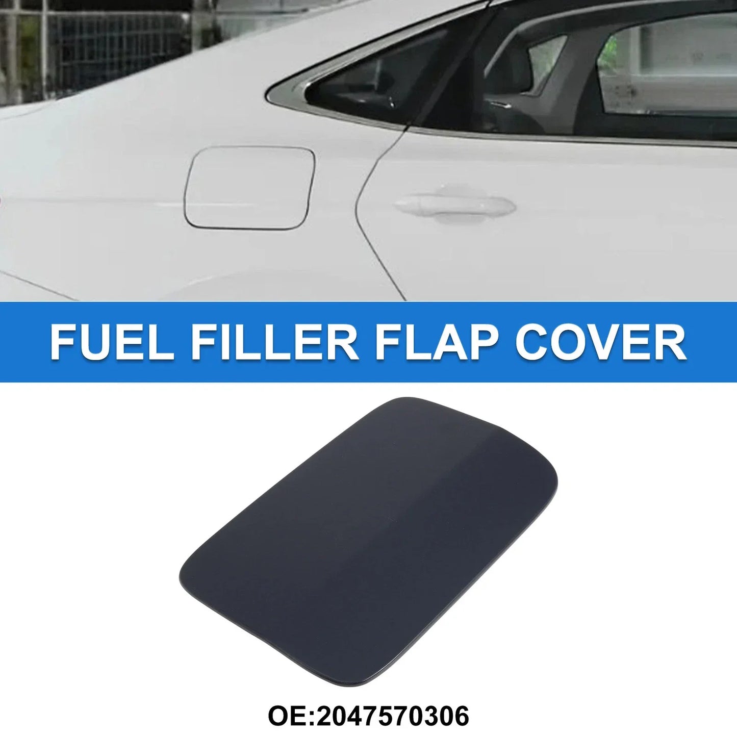 Fuel Tank Door Cap for Mercedes-Benz X204 Gas Tank Flap (2010-2015)