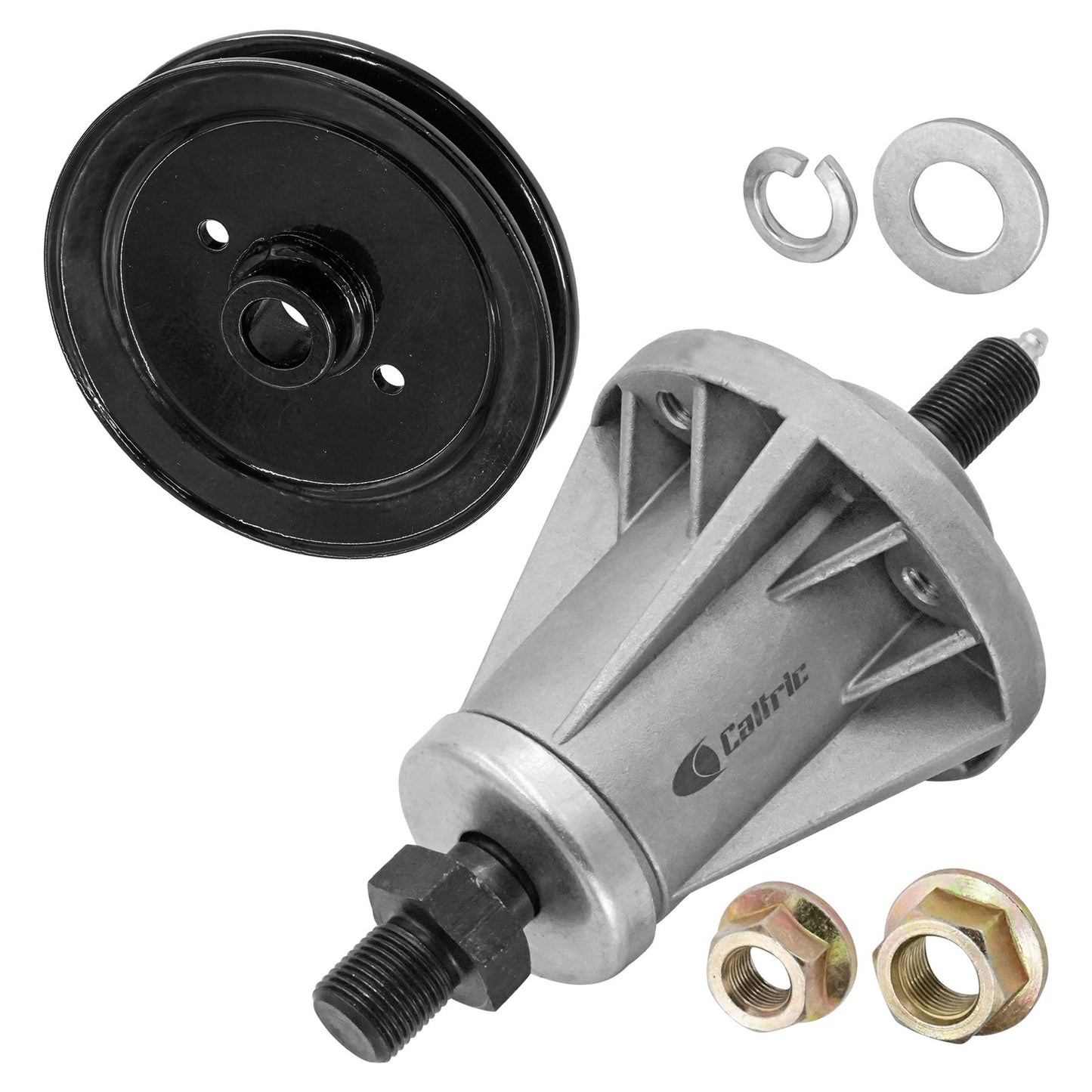 42 Inch Deck Spindle and Pulley Replacement for Toro 15-42RC 2017–2023