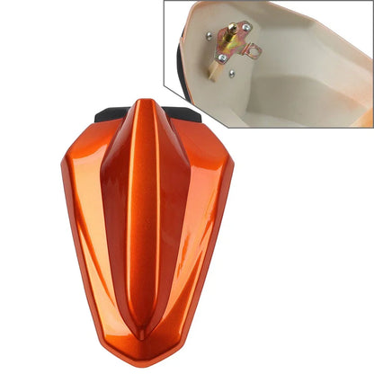 Orange Rear Tail Seat Cover for Kawasaki Ninja 400 EX400 (2018-2024)