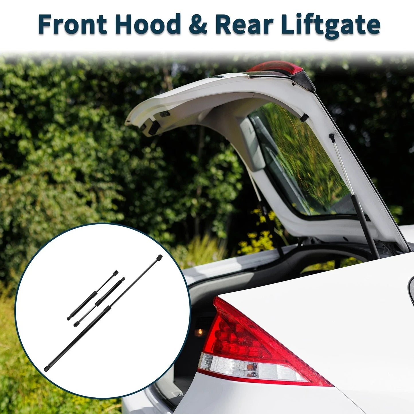 Hood Lift Supports Struts for Hyundai Sonata Sedan (2011-2014)