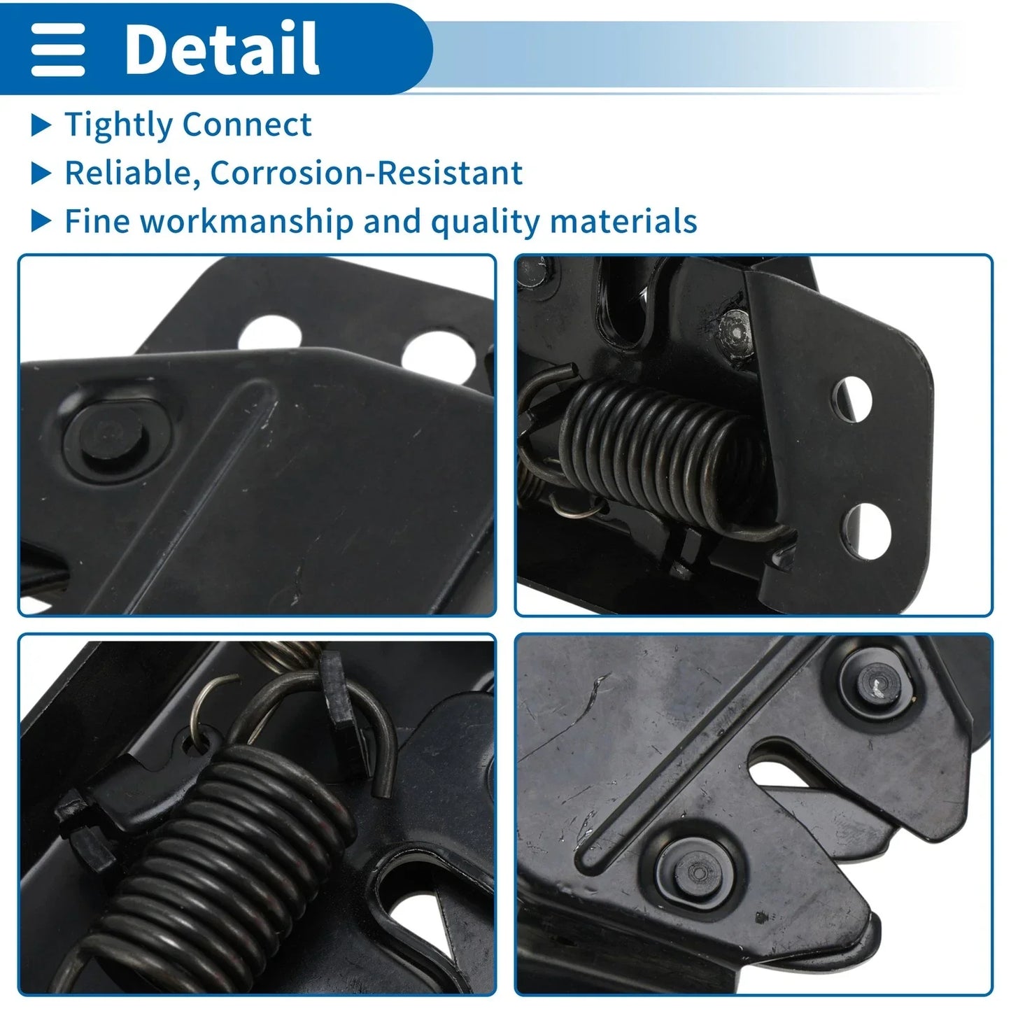 Hood Latch Assembly for Hyundai Tucson (2010-2015) 1 x Quality Replacement