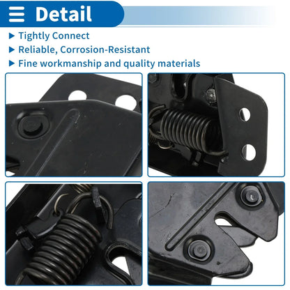 Hood Latch Assembly for Hyundai Tucson (2010-2015) 1 x Quality Replacement