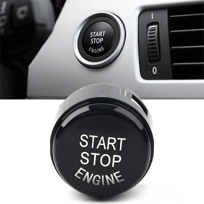 Black Engine Start Stop Switch Button Cover for BMW F10 F15 F16 F22 (2011-2019)