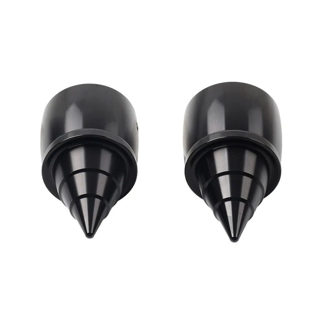 Front Axle Nut Caps for Harley Touring Road Street Glide Softail Sportster