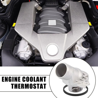 Engine Coolant Thermostat for Mercedes-Benz C240 C280 C320 CL500 E320 (2001-2005)