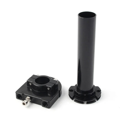 7/8in Turn Twist Throttle Handle Bar Tube for Universal CNC Black