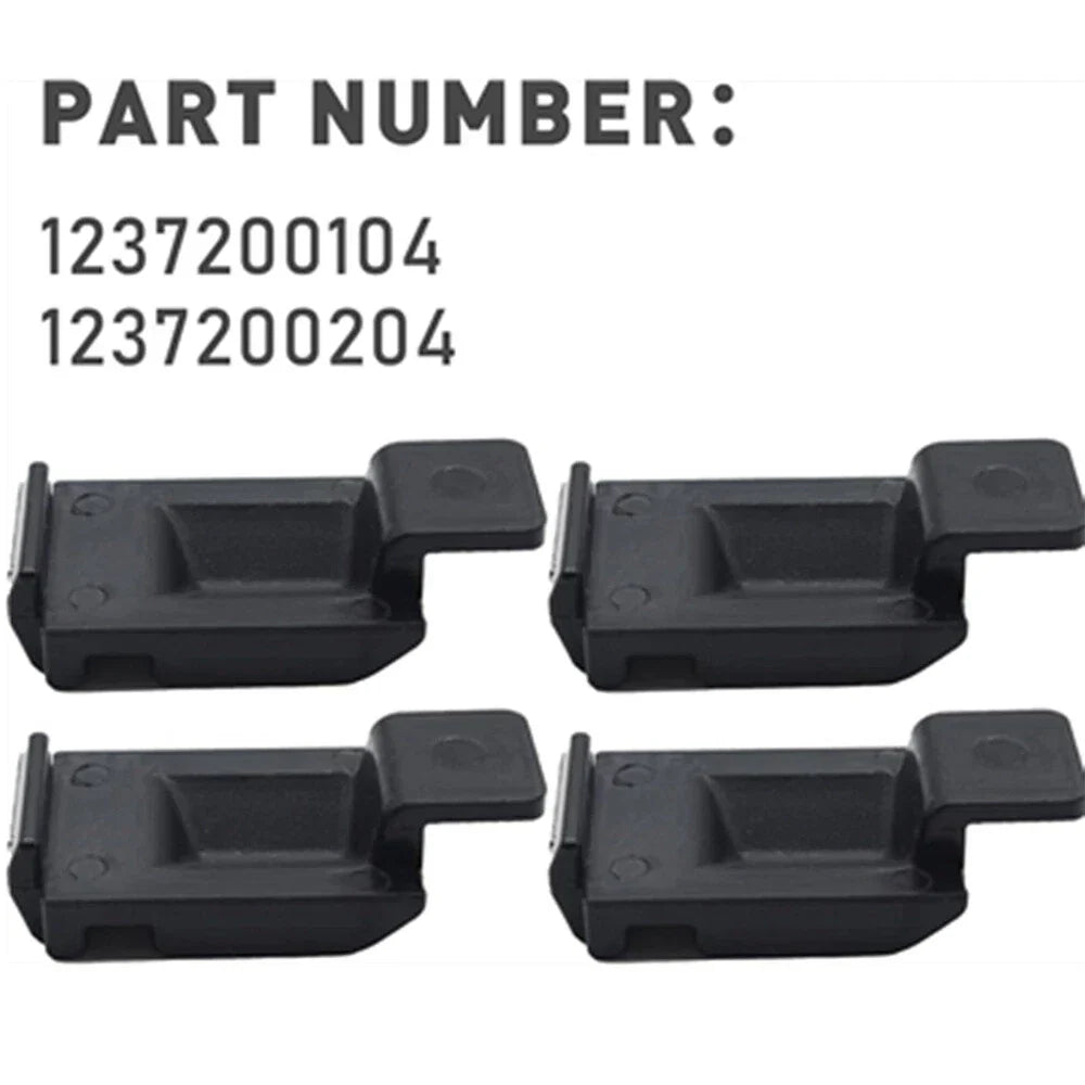 4pcs Car Door Lock Striker for Mercedes-Benz W123 240D 280E 300D (1976-1985)