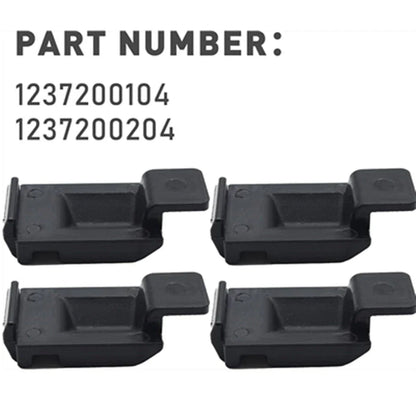4pcs Car Door Lock Striker for Mercedes-Benz W123 240D 280E 300D (1976-1985)
