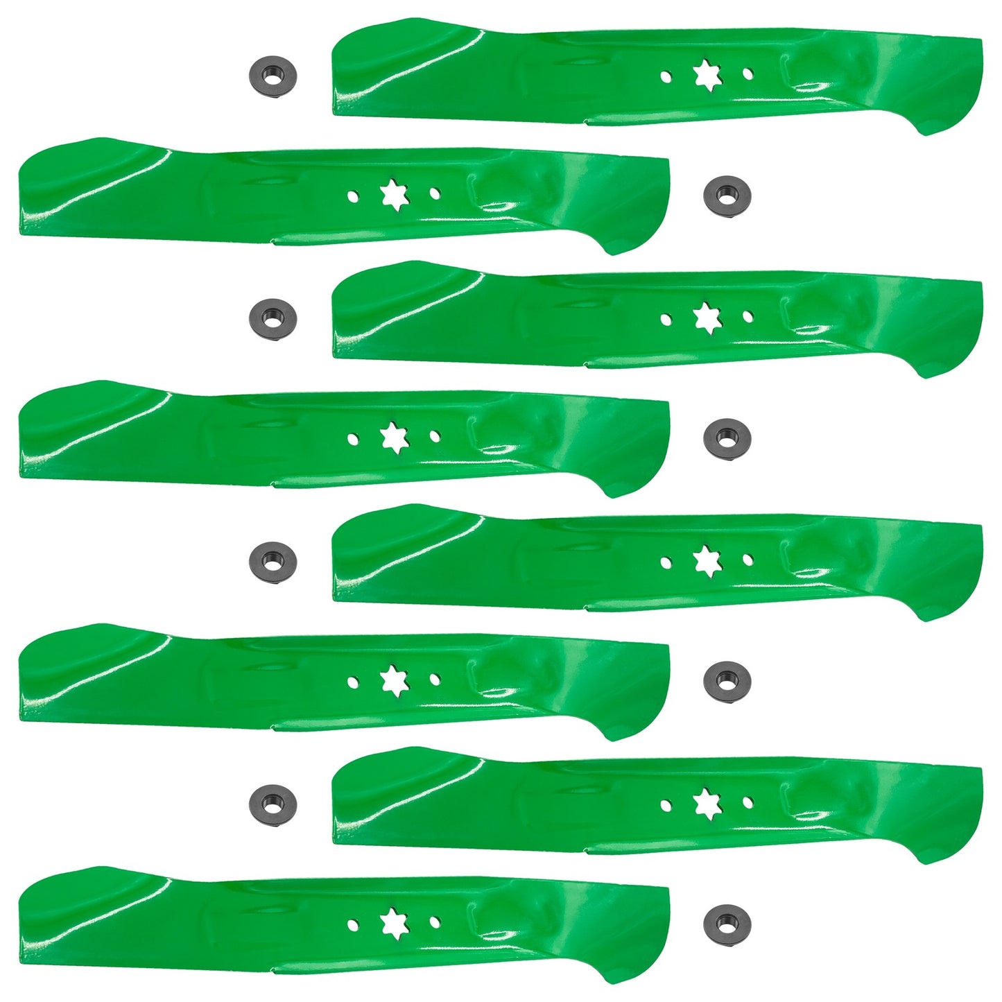 Deck Blades with Nuts for MTD Cub Cadet 46 inch (2000–2018)
