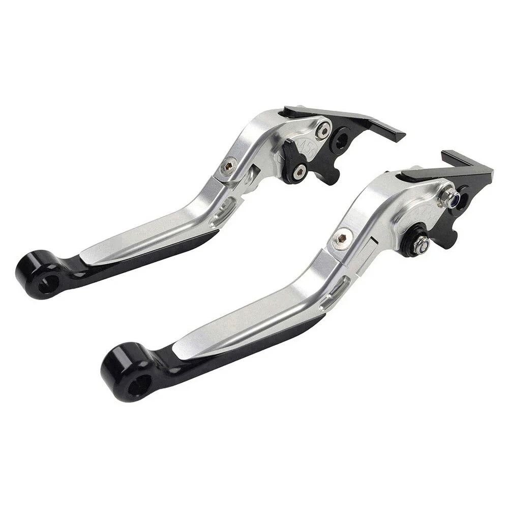 CNC Silver Extendable Brake Clutch Levers for Yamaha XMAX 125/250/300/400 (15-22)