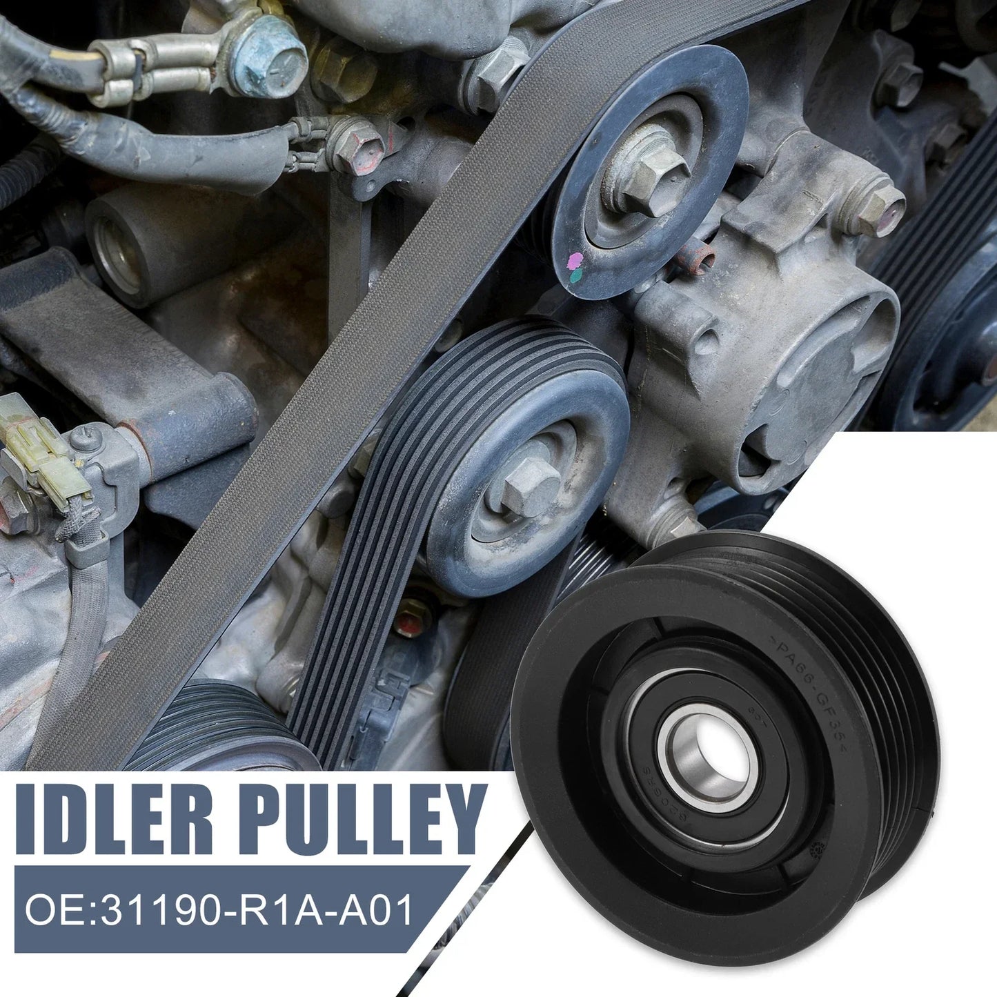 Drive Belt Idler Pulley for Honda HR-V 2016-2020 (2016-2020)