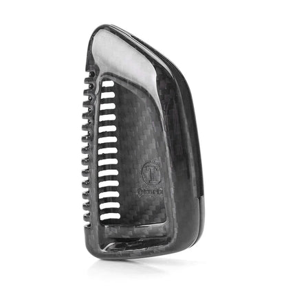 Carbon Fiber Black Remote Key Fob Cover for BMW X5 X6 X5M X6M (2007-2020)