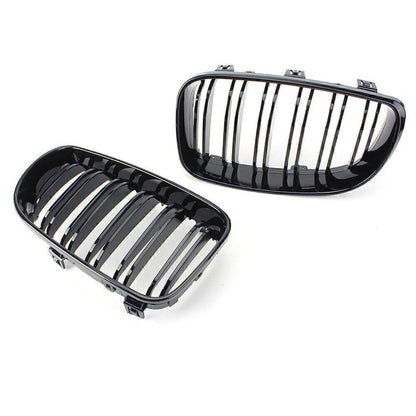 Front Upper Bumper Mesh Grille for BMW E81 E87 1-Series (2008-2011)