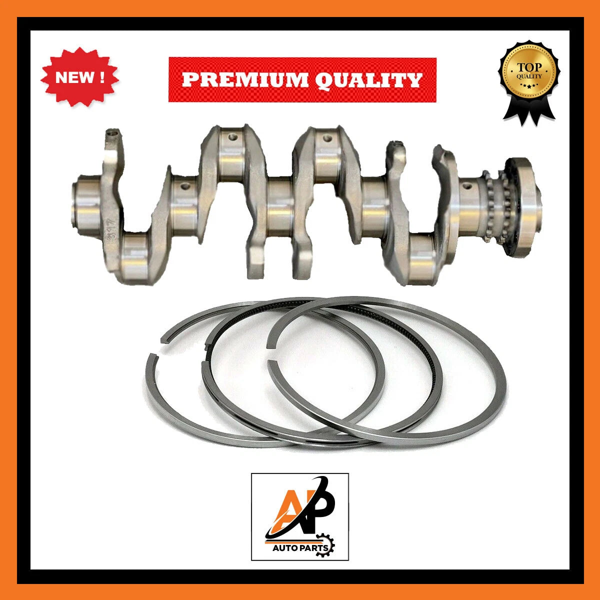 Crankshaft Piston Rings Set for MINI BMW 2.0D N47 (2007–2015)