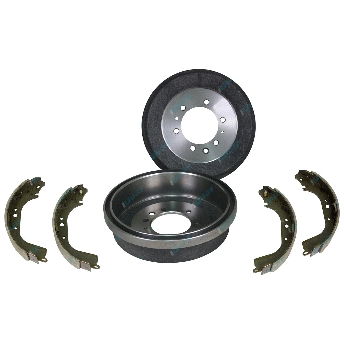 2 Rear Brake Drums + Shoes for Toyota Prado PZJ70 PZJ73 KZJ70 KZJ73 KZJ77 KZJ78