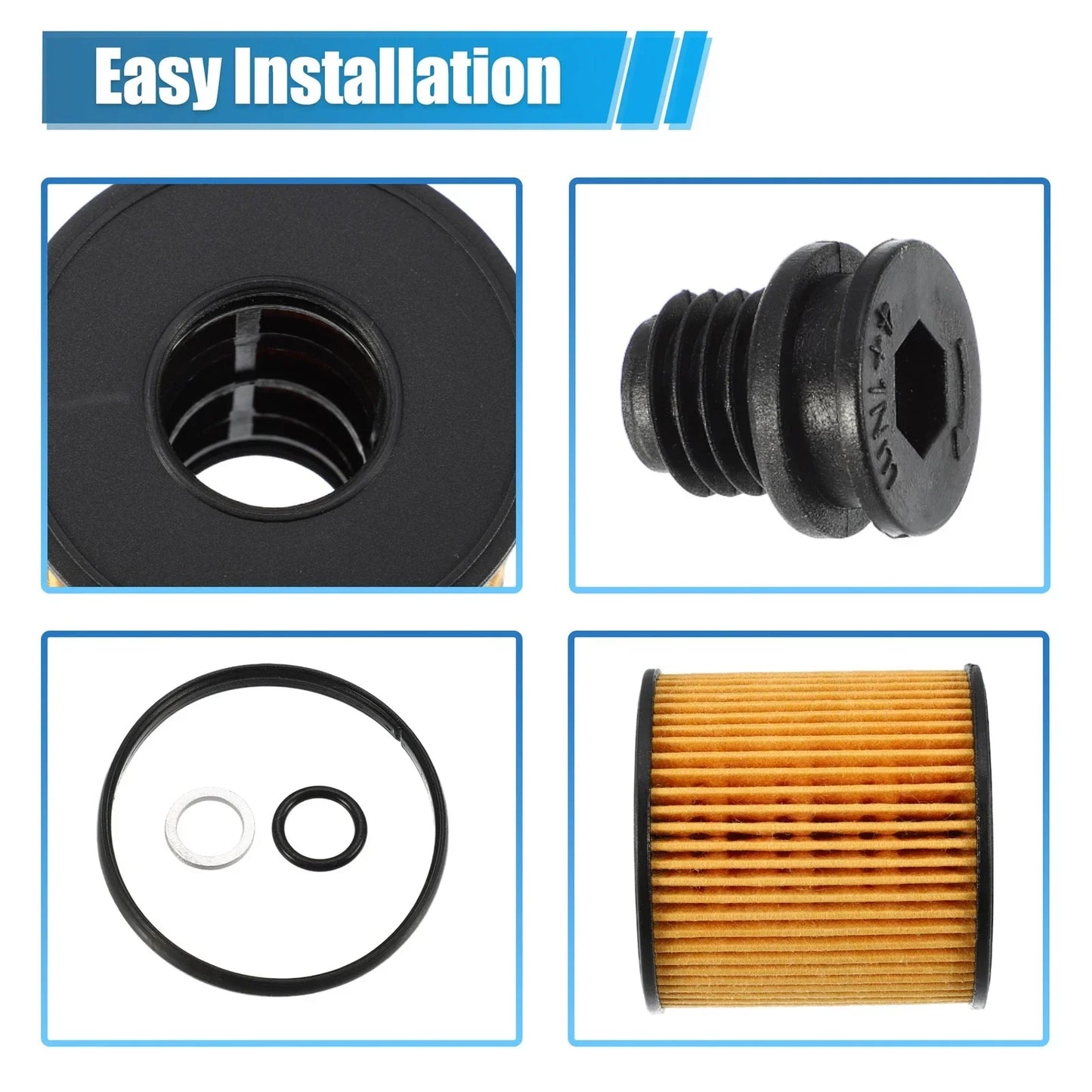 Engine Oil Filter 2 x for Hyundai Elantra 2.0L (2021-2022)