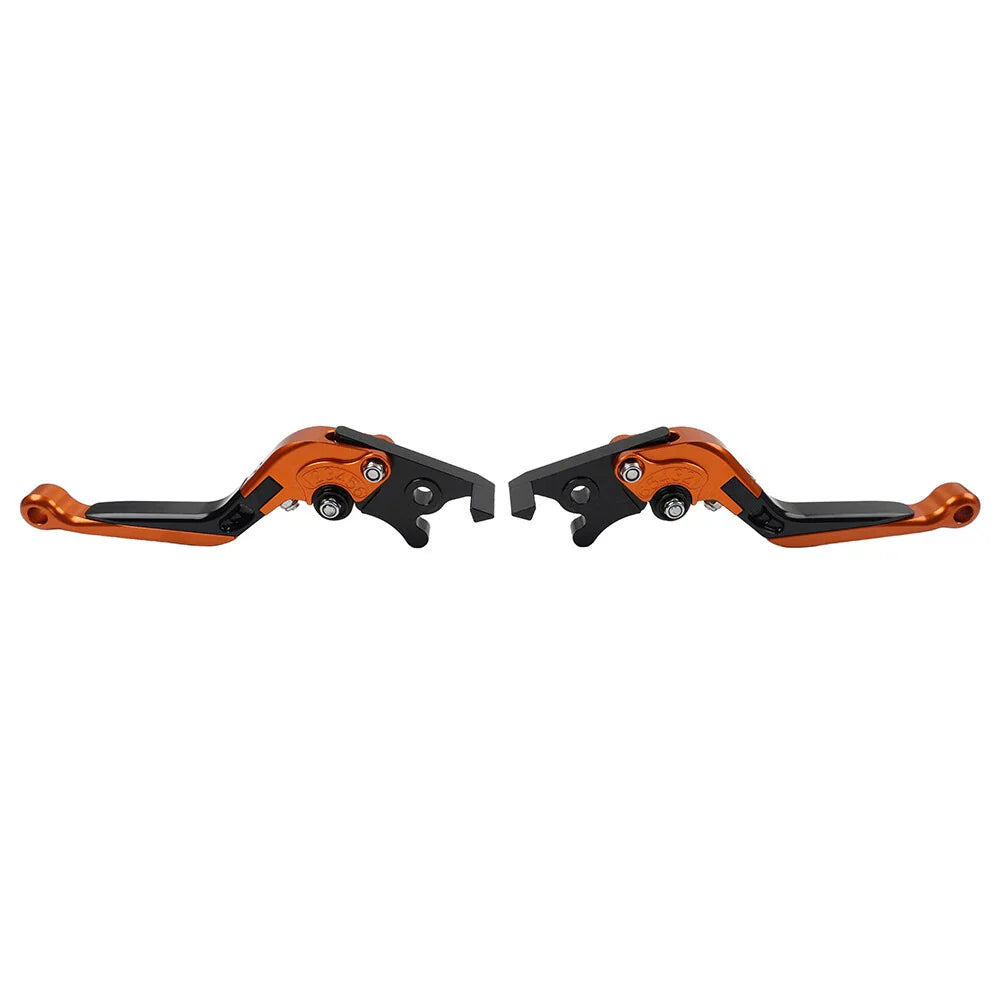 Orange Extendable Brake Clutch Levers for Honda CBR1000RR, CB1000R (2004-2016)