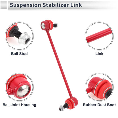 Front Stabilizer Bar Links 2 x Pcs Bushing for Jeep Patriot (2007-2017)