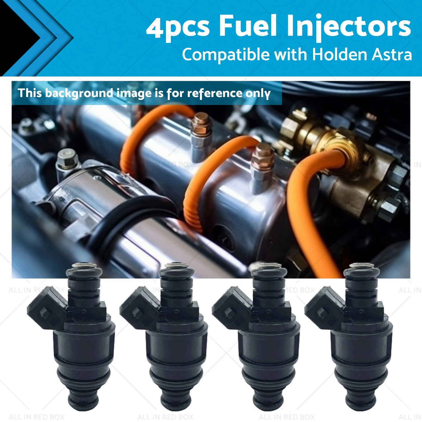 4 x Fuel Injectors for Holden Astra AH TS 1.8L (1998-2007)