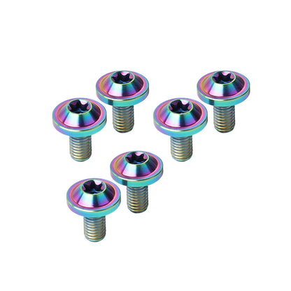 6 x M5x30mm Alloy Torx Head Screws for Bike Motorcycle