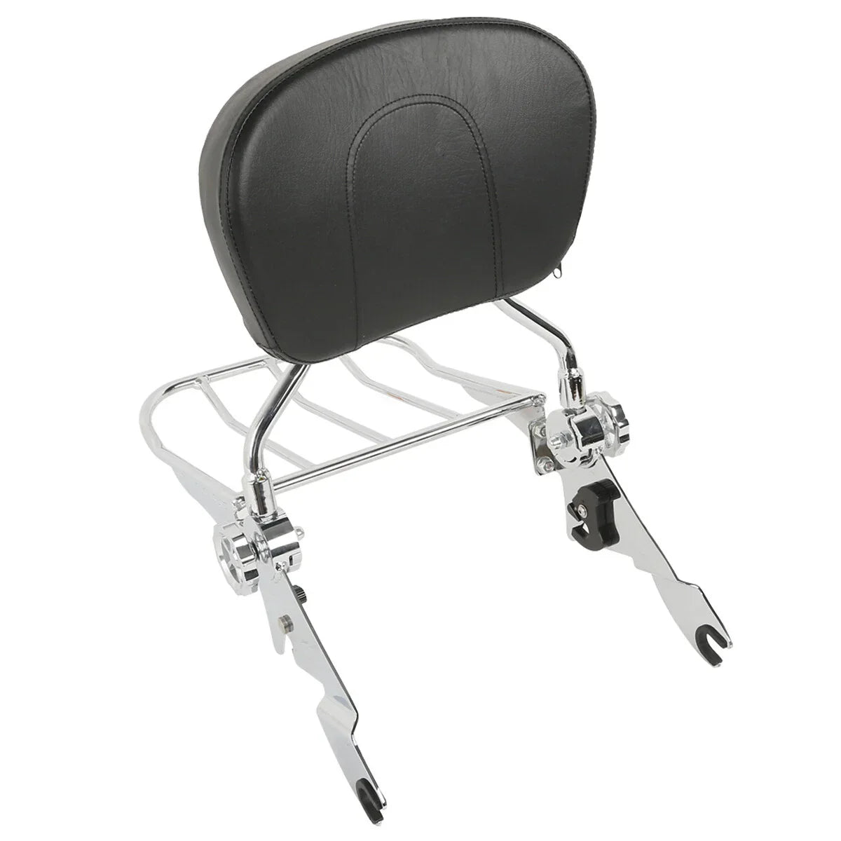 Backrest Sissy Bar Luggage Rack for Harley Touring Electra Glide (2009-2025)